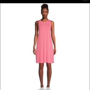 Time and Tru Soft Pink Swing Dress With Hidden Pockets